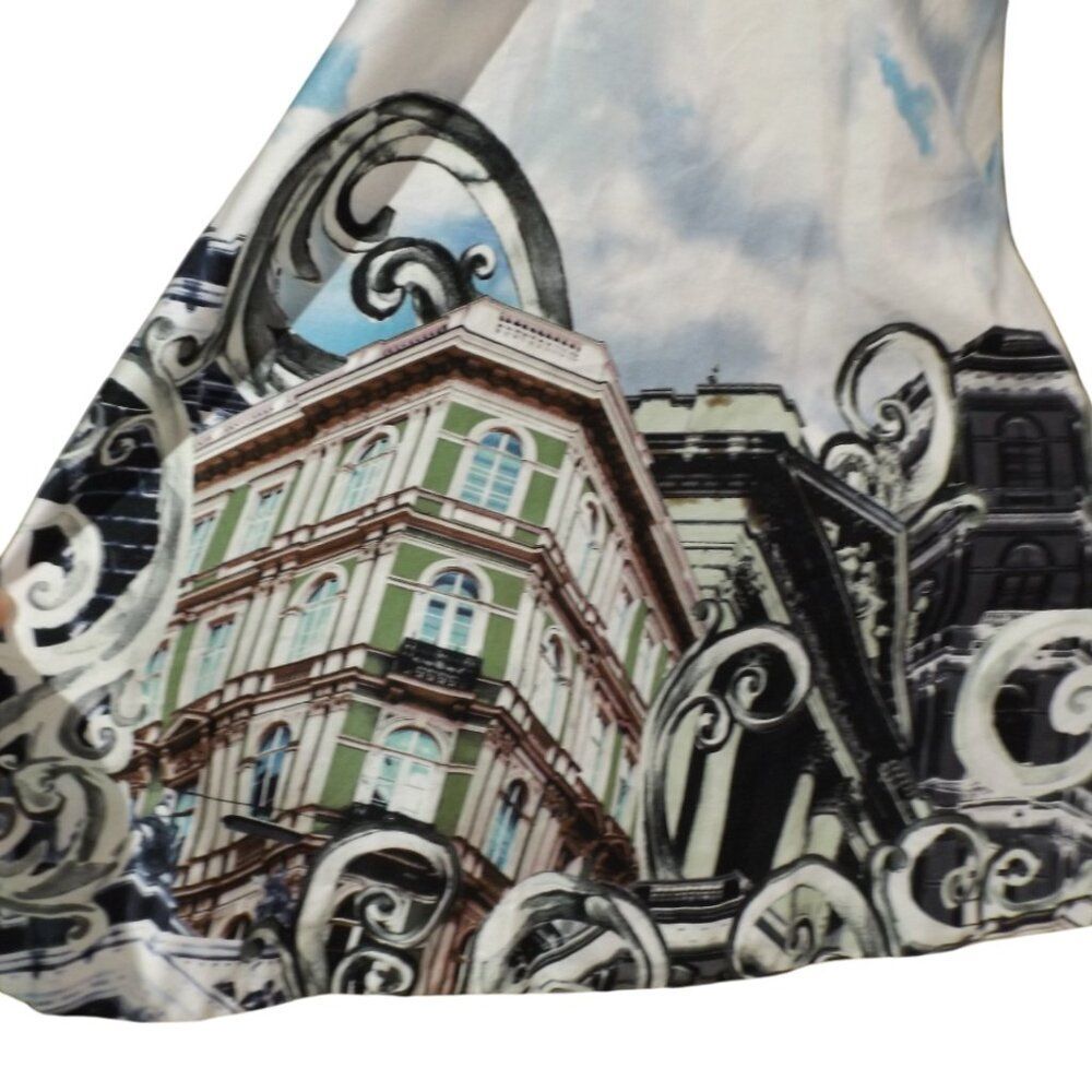Moulinette Soeurs/Anthropologie Strapless Dress, 2, Skyward, Origami Bodice - Picture 9 of 15